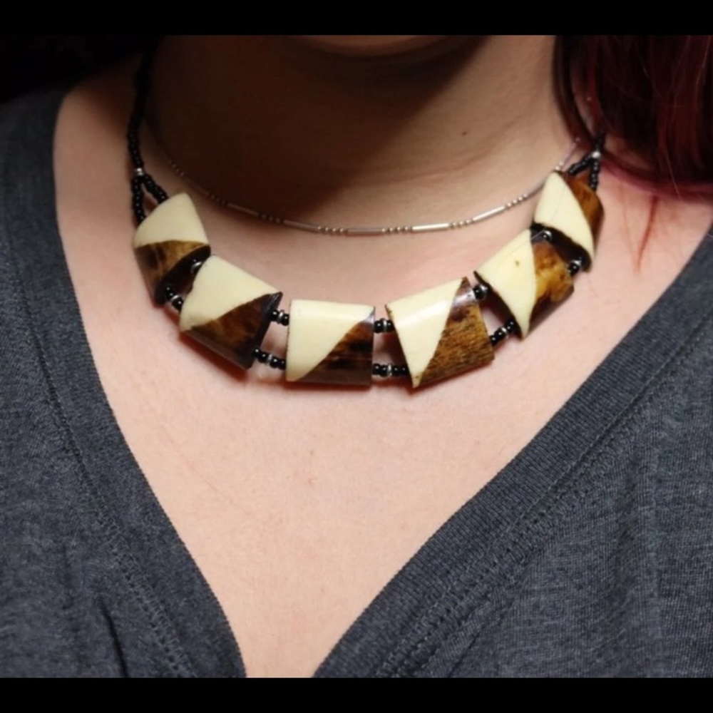 Ethiopian Wooden Necklace